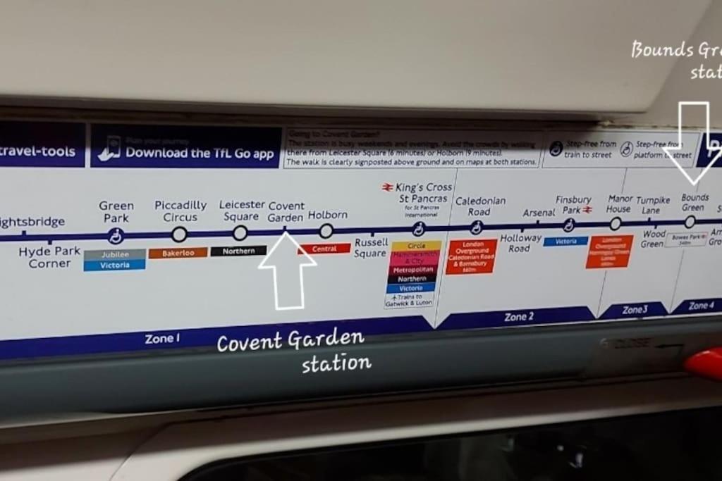 2 Bed Flat, Bounds Green, Piccadilly Line, London N11 Εξωτερικό φωτογραφία